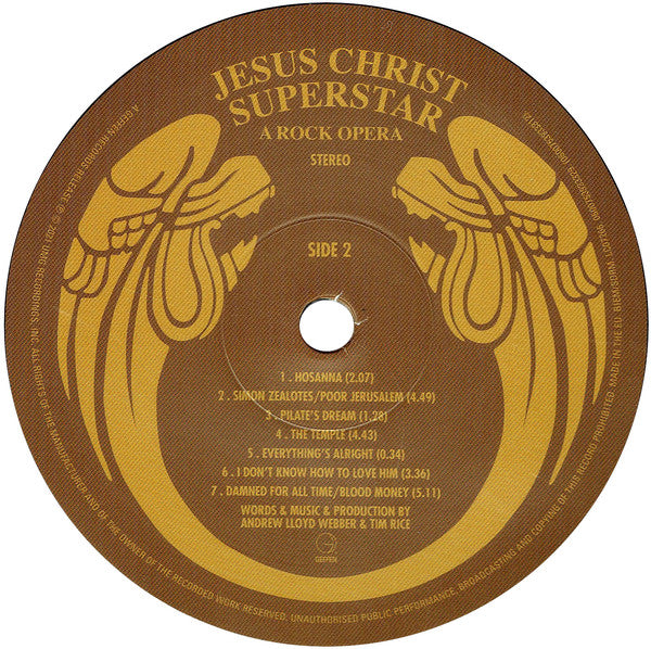 Various, Andrew Lloyd Webber & Tim Rice* : Jesus Christ Superstar (A Rock Opera) (2xLP, Album, RE, RM, 180)