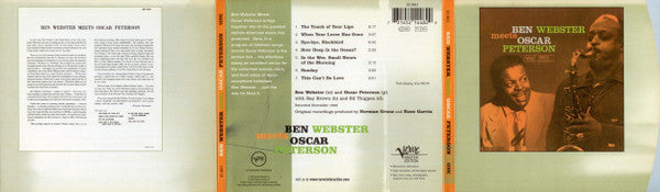Ben Webster, Oscar Peterson : Ben Webster Meets Oscar Peterson (CD, Album, RE, RM, EDC)
