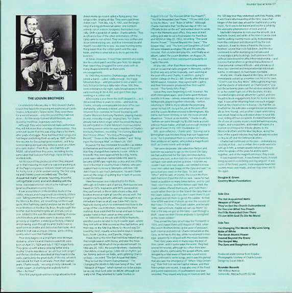 The Louvin Brothers : The Louvin Brothers (LP, Album, Mono, RE, Wak)