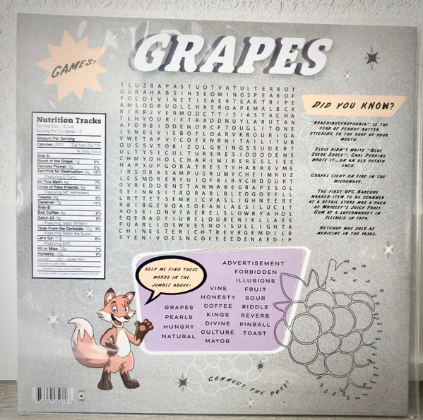 Spoken Nerd And Juan Cosby : Grapes (LP, Album)