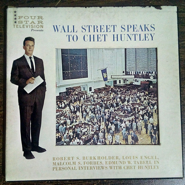 Chet Huntley : Wall Street Speaks To Chet Huntley (3xLP, Comp + Box)