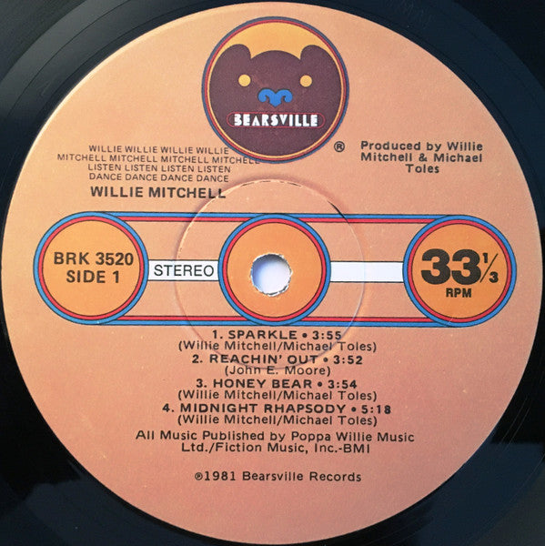 Willie Mitchell : Willie...Mitchell...Listen...Dance (LP, Album)
