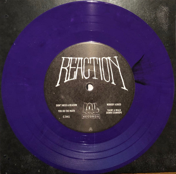 Reaction (14) : s/t (7", Pur)