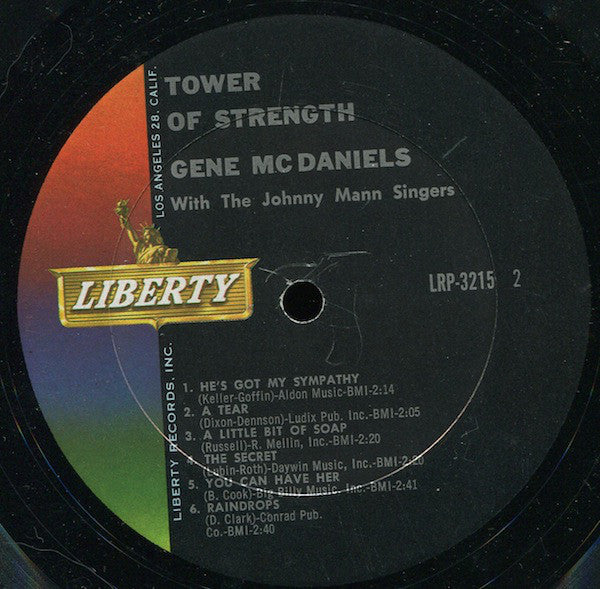 Gene McDaniels* : Tower Of Strength (LP, Album, Mono)