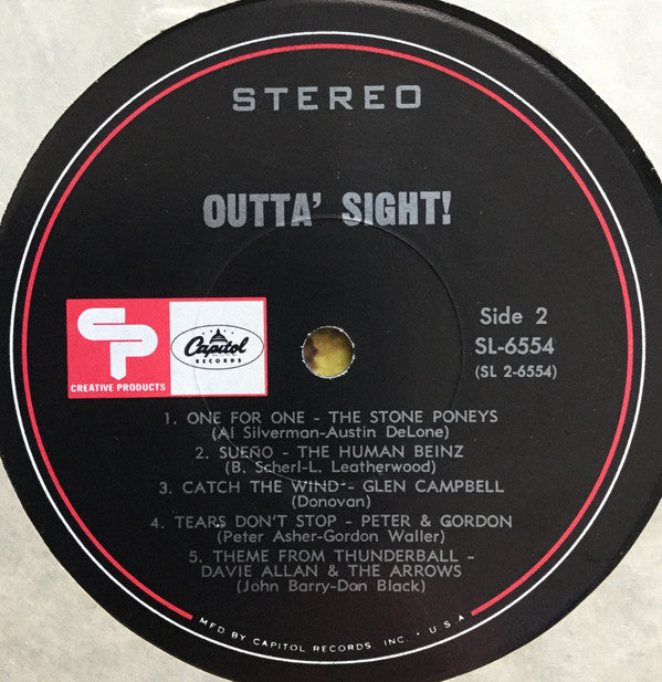 Various : Outta' Sight! (LP, Comp, Ltd)