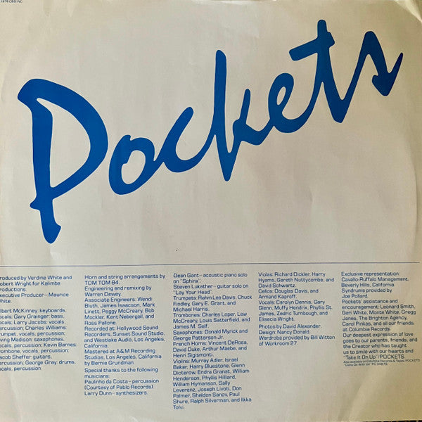 Pockets : Take It On Up (LP, Album, Ter)