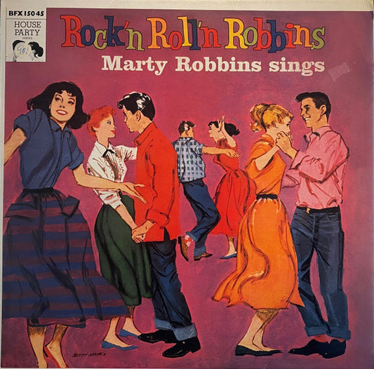 Marty Robbins : Rock'n Roll'n Robbins (Marty Robbins Sings) (LP, Comp)
