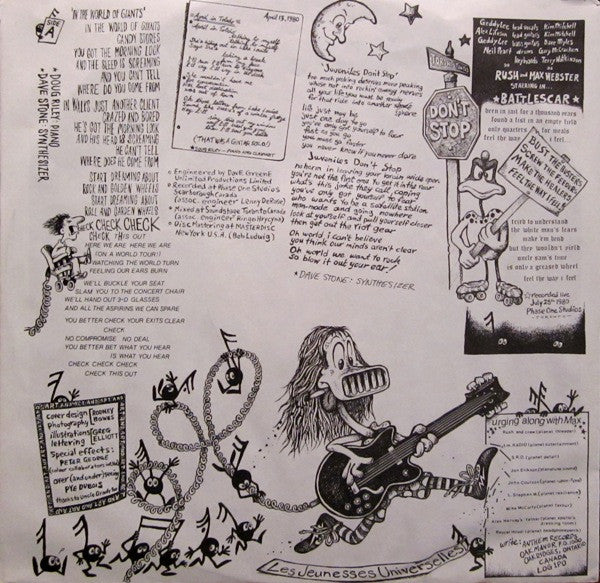 Max Webster : Universal Juveniles (LP, Album, PRC)