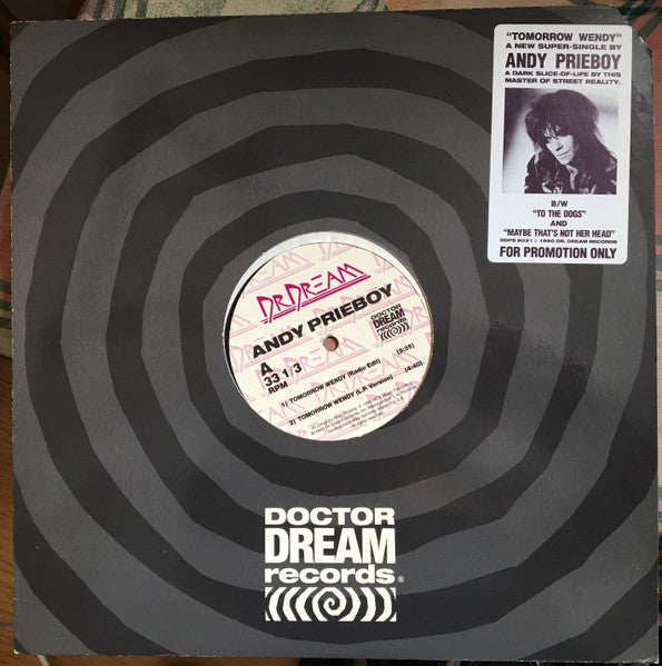 Andy Prieboy : Tomorrow Wendy (12", Single)
