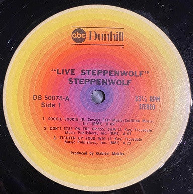 Steppenwolf : Live (2xLP, Album, RE, Ter)