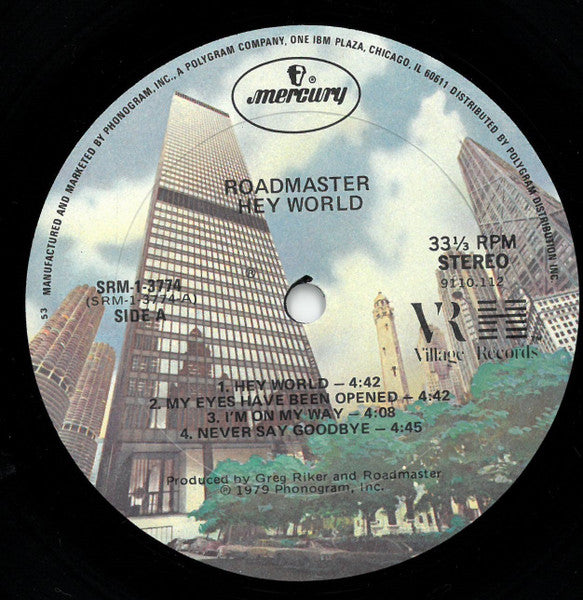 Roadmaster (2) : Hey World (LP, Album)