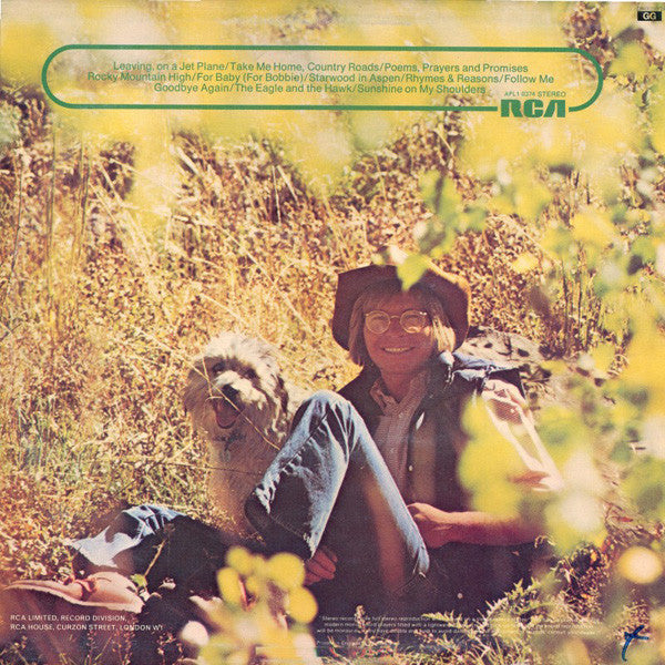 John Denver : The Best Of John Denver (LP, Comp)