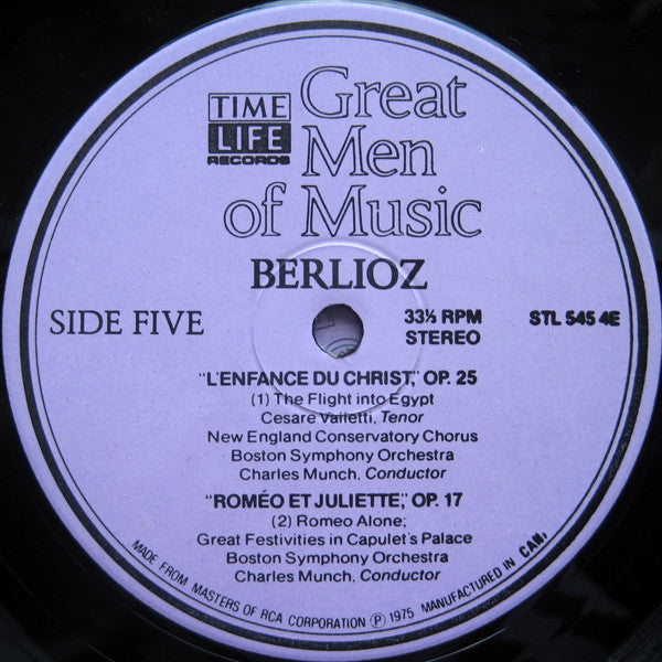 Hector Berlioz : Great Men Of Music (4xLP, Comp + Box)