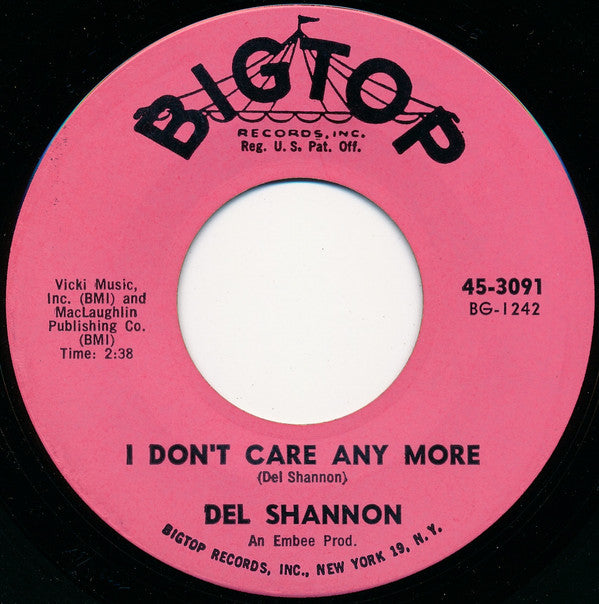 Del Shannon : Hey! Little Girl (7", Single)