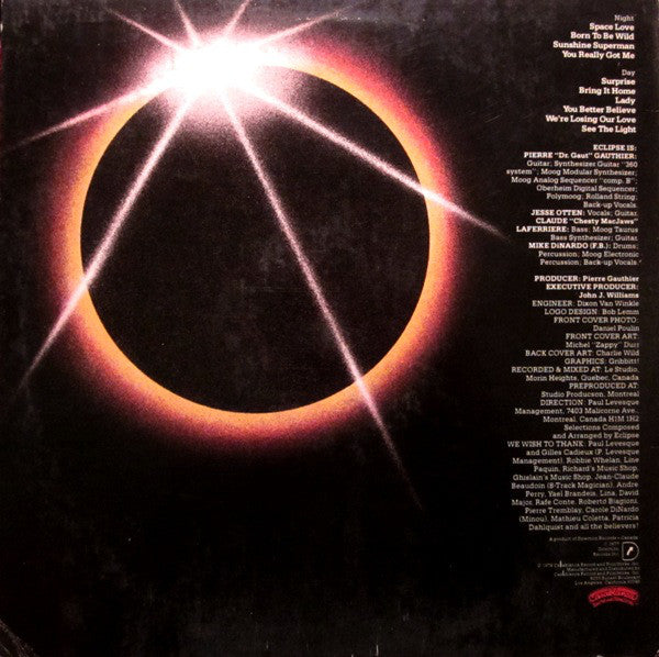 Eclipse (21) : Night And Day (LP, Album)