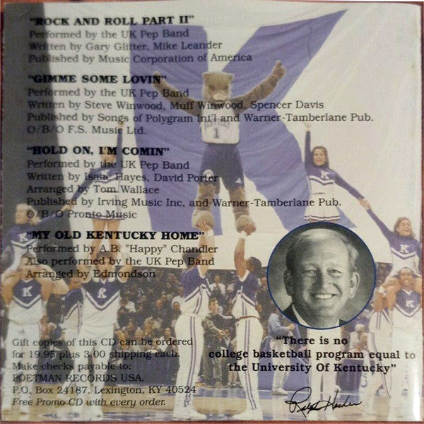 UK Pep Band*, Various : Go Big Blue, The Kentucky Wildcat Basketball Experience (CD)