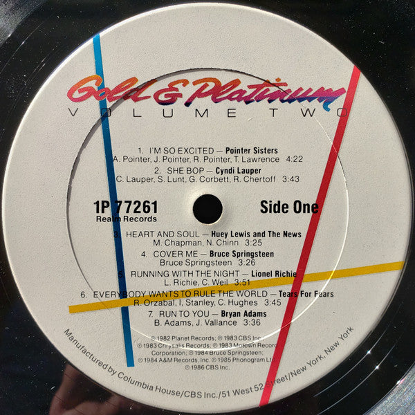 Various : Gold & Platinum Volume Two (LP, Comp, Mix)
