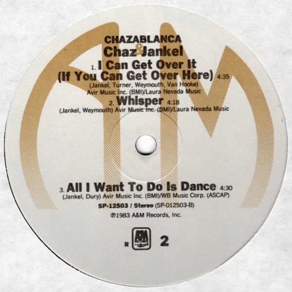 Chaz Jankel* : Chazablanca (LP, Album, R -)