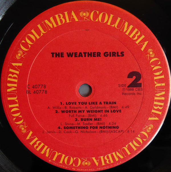 The Weather Girls : The Weather Girls (LP, Album)