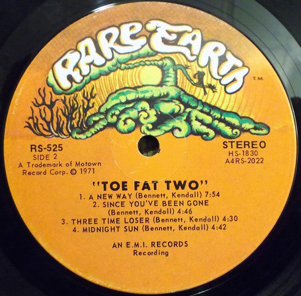 Toe Fat : Two (LP, Album)