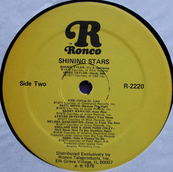 Various : Shining Stars (LP, Comp)