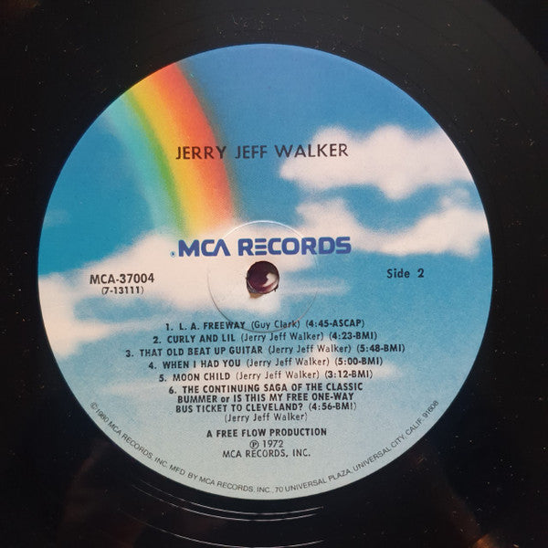 Jerry Jeff Walker : Jerry Jeff Walker (LP, Album, RE)