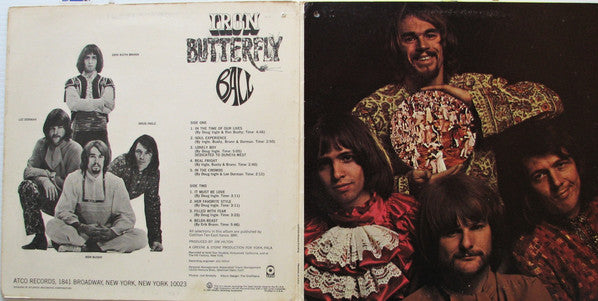 Iron Butterfly : Ball (LP, Album, Cus)