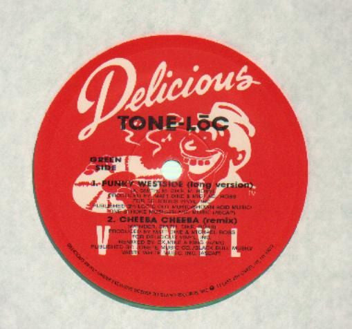 Tone-Lōc* : Mean Green/Funky Westside/Cheeba Cheeba (Remix) (12", Promo, Cle)