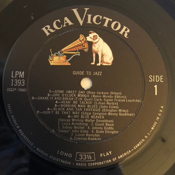 Various : Guide To Jazz (LP, Album, Comp, Mono)