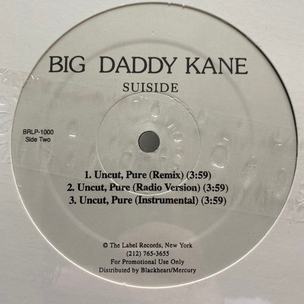 Big Daddy Kane : 2 Da Good Tymz (12", Promo)