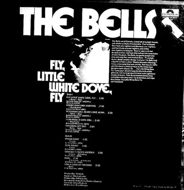 The Bells (2) : Fly, Little White Dove, Fly (LP, Album, Ter)