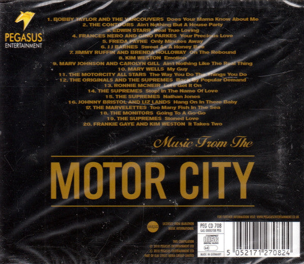 Various : Music From The Motor City (CD, Comp)
