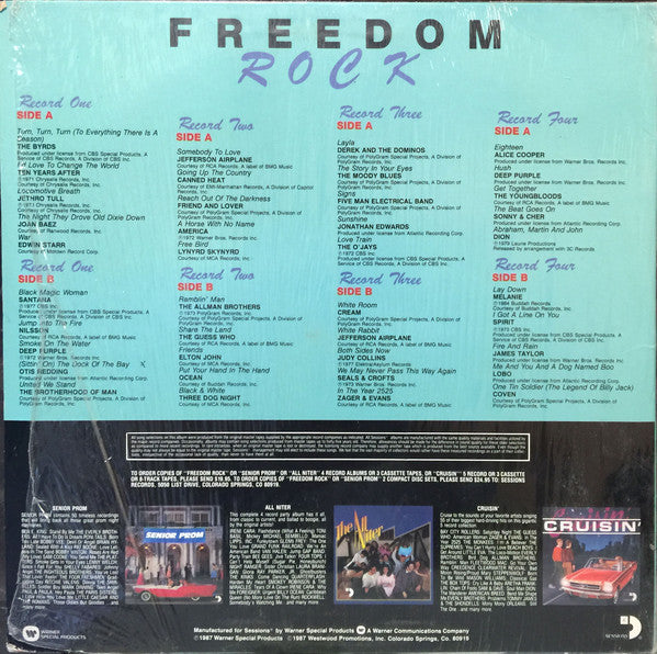 Various : Freedom Rock (4xLP, Comp, All)
