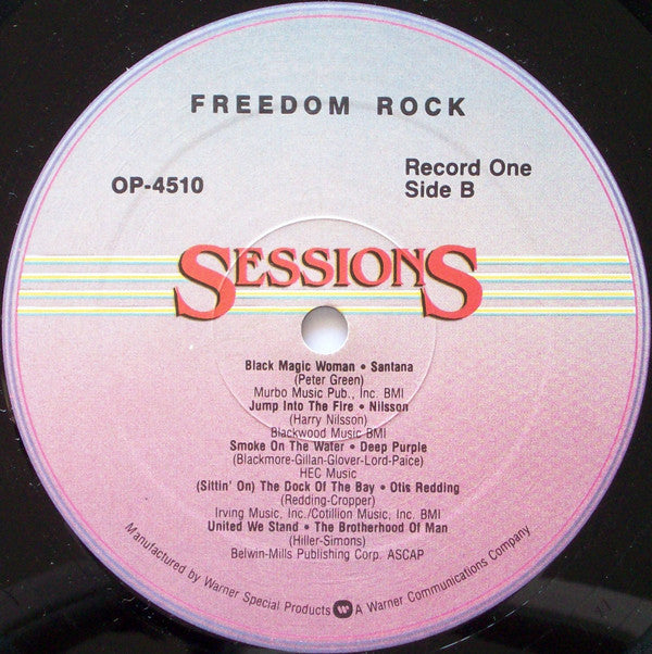 Various : Freedom Rock (4xLP, Comp, All)