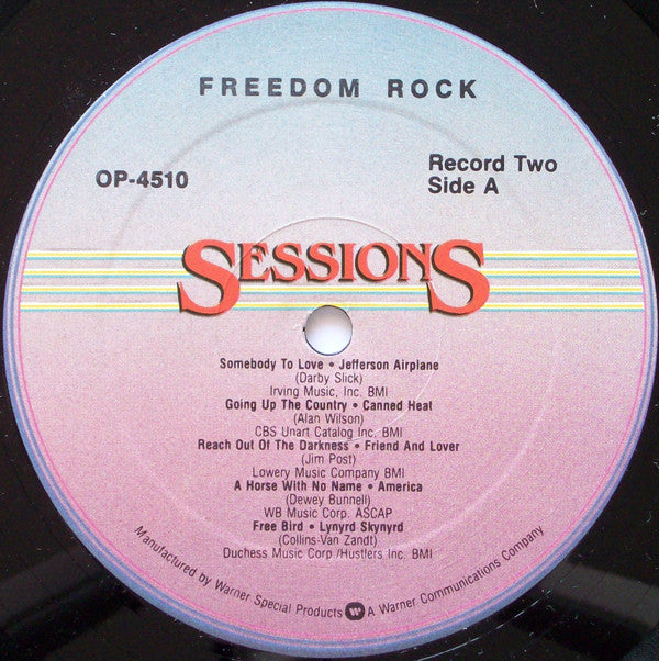 Various : Freedom Rock (4xLP, Comp, All)
