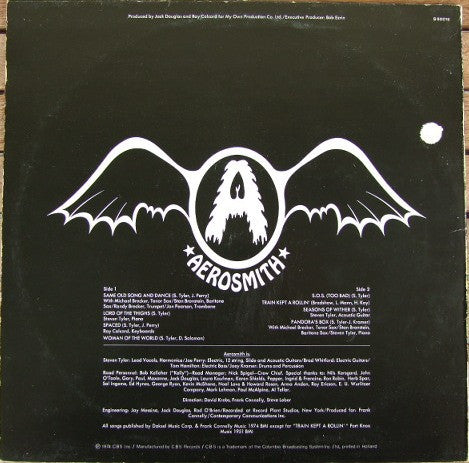Aerosmith : Get Your Wings (LP, Album, RE)