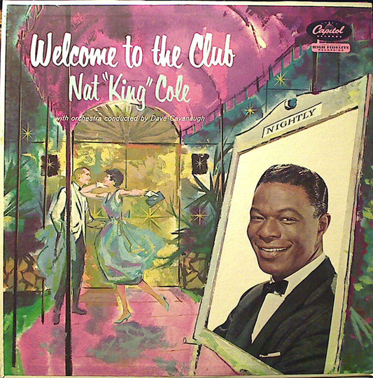 Nat "King" Cole* : Welcome To The Club (LP, Album, Mono, Scr)