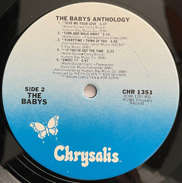 The Babys : Anthology (LP, Comp, San)