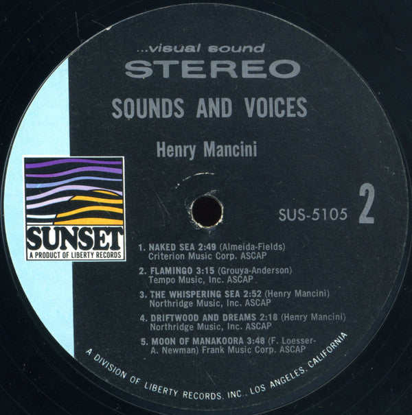 Henry Mancini : The Sounds & Voices Of Henry Mancini (LP, Album, RE)