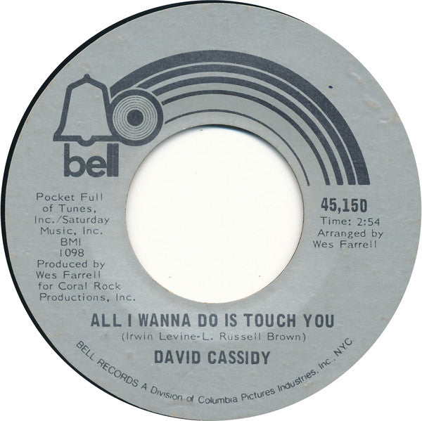 David Cassidy : Cherish (7", Single)