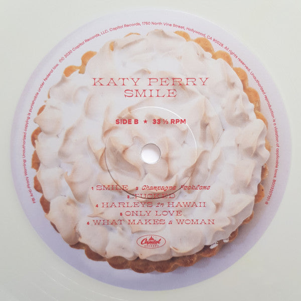 Katy Perry : Smile (LP, Album, RE, Bon)