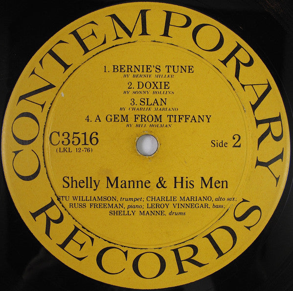 Shelly Manne & His Men : Vol. 4 - Swinging Sounds (LP, Album)