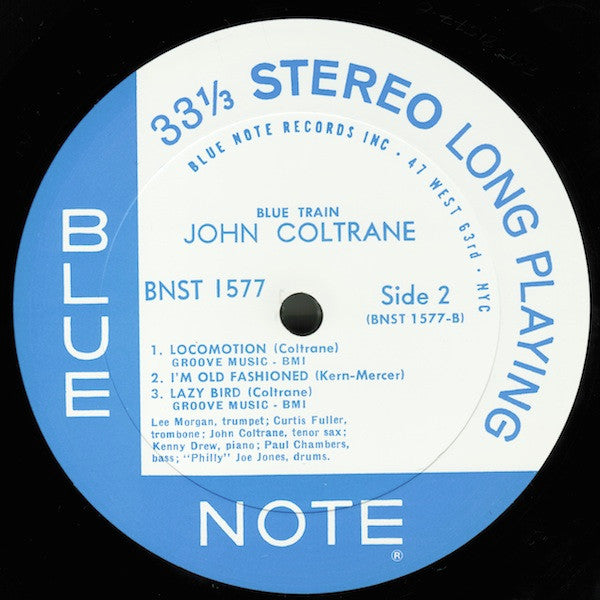John Coltrane : Blue Train (LP, Album, RE, 200)