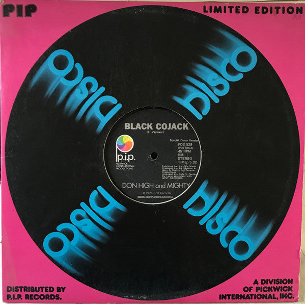 Don High And Mighty : Black Cojack (12", Ltd)