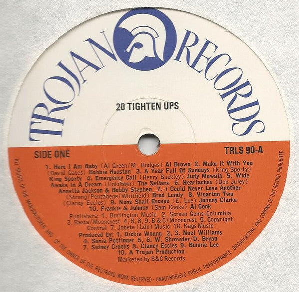 Various : 20 Tighten Ups (LP, Comp)
