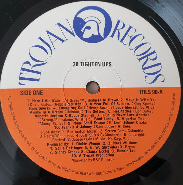 Various : 20 Tighten Ups (LP, Comp)