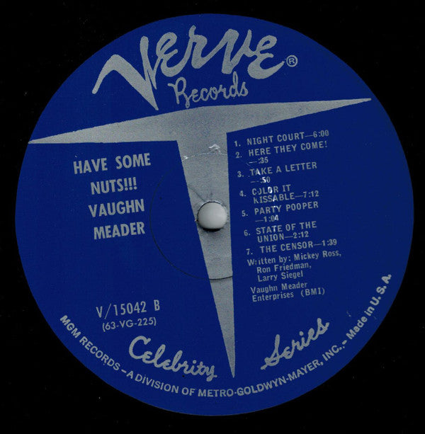 Vaughn Meader : Have Some Nuts!!! (LP, Album, Mono)