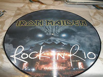 Iron Maiden - Rock In Rio Picture Disc (BOOTLEG)