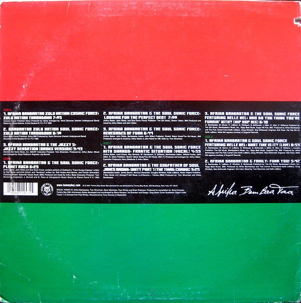 Afrika Bambaataa : Looking For The Perfect Beat 1980-1985 (2xLP, Comp)