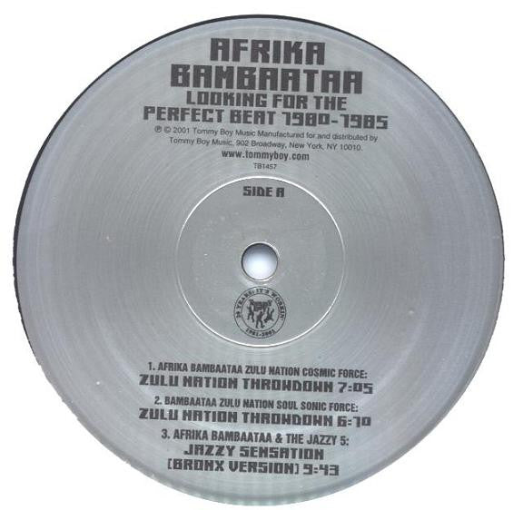 Afrika Bambaataa : Looking For The Perfect Beat 1980-1985 (2xLP, Comp)